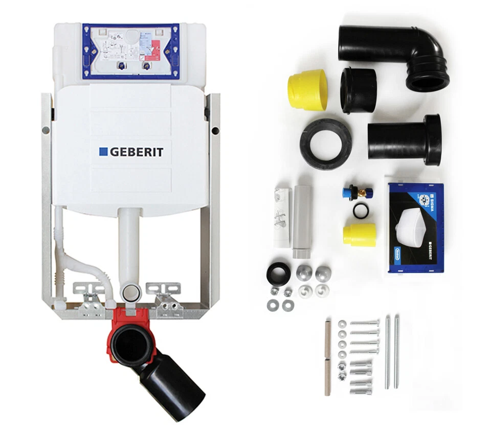 Vorwandelement  mit Geberit ,Sigma  UP -320 Spülkasten  zum einmauern ( 18 ) - Bild 1 von 1