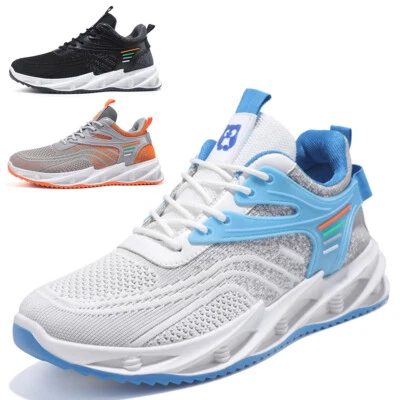 Men's Running Shoes Non Slip Fashion Sneakers Mesh Casual Athletic Walking Shoes - Photo 1/4