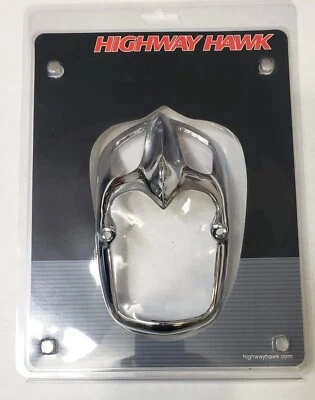 Honda Valkyrie 1500- CHROME Highway Hawk Tail Light Brake Cover - Image 1 of 4