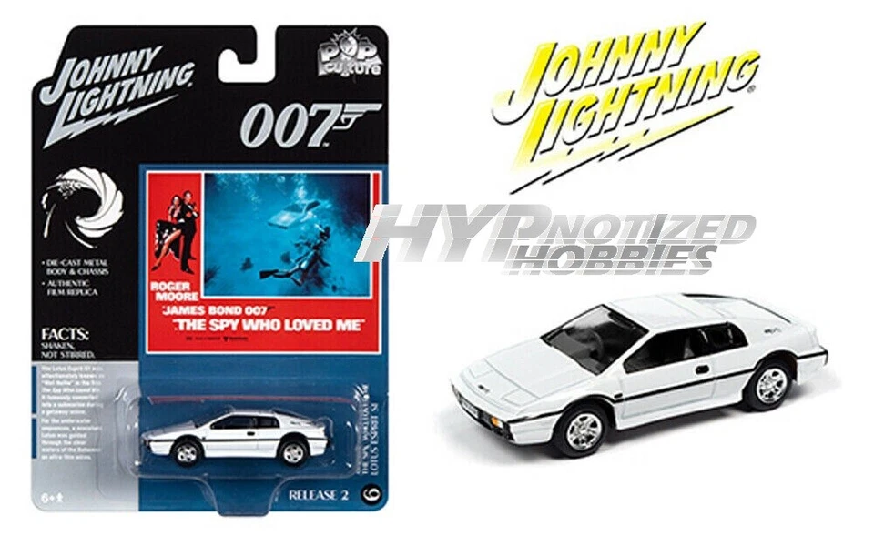 JOHNNY LIGHTNING 1:64 JAMES BOND 007 LOTUS SI DIE-CAST WHITE JLSP127 - Image 1 of 1