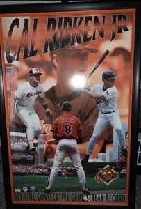 Cal Ripken Jr Ironman Framed Print from Camden Yards - Picture 1 of 3