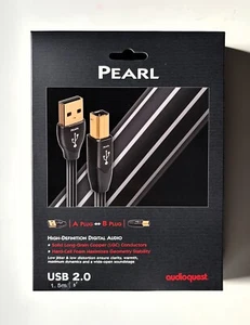 AudioQuest Pearl USB type A to type B -  1.5m - Bild 1 von 1