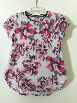 CALVIN KLEIN PERFORMANCE MUJER PEQUEÑO ROSA FLORAL MANGA CORTA Foto 1 de 3