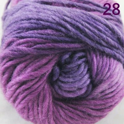 NEW Lot of 1x50g Balls Chunky Hand Coarse Knitting Rainbows Shawls Wool Yarn 828 - Image 1 of 4