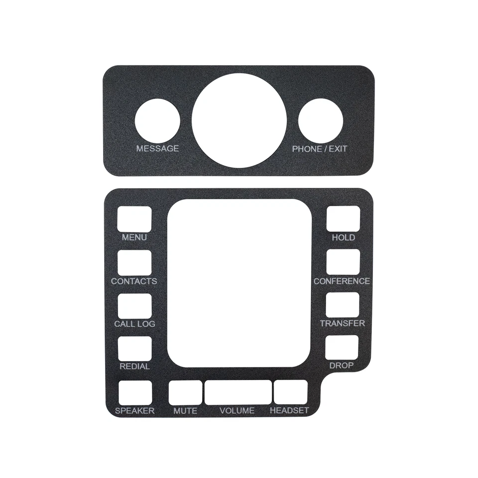 Pegatinas de traducción al inglés Avaya 1616/1608/1416/1408 [Lote de 10] Foto 1 de 1