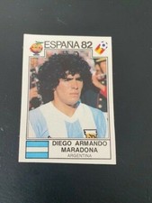 Panini FIFA MARADONA 1982 WORLD CUP ROOKIE STICKER TOP CONDITION FOR GRADING
