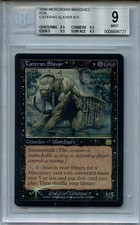 MTG Cateran Slaver BGS 9.0 Mint Foil Mercadian Masques Card Amricons 6727