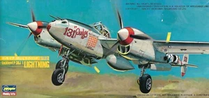 Hasegawa 1/72 P-38J/L Lightning come nuovo - Foto 1 di 22