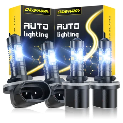 Combo bombillas faros LED Fit Arctic Cat CrossFire R 8 LE 2009-2010 4x 894 y 893 Foto 1 de 4