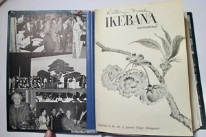 Japanese Flower Arran Intern Magazine Non Permanent Binder First 10 Issues 1957- - Picture 1 of 23