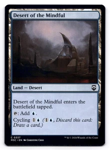 Desert of the Mindful NM Commander: Modern Horizons 3 0337 MTG Regular - Picture 1 of 2