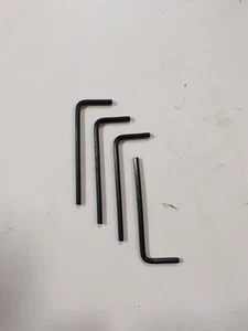 3/32 SHORT ARM ALLEN WRENCH HEX KEY [ROCKFORD 8082-022] 3/32" .0937 (QTY: 4) NOS - Picture 1 of 5