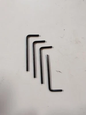 3/32 SHORT ARM ALLEN WRENCH HEX KEY [ROCKFORD 8082-022] 3/32" .0937 (QTY: 4) NOS - Image 1 of 4
