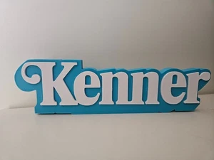 Kenner Logo Sign | 3D Printed Display Plaque for Star Wars Vintage Figures - Picture 1 of 2