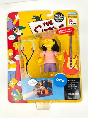 2000 The Simpsons -Otto Playmates Intelli-Tronic Voice Activated NIB - Image 1 of 2