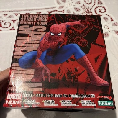 The Amazing Spider-Man Marvel ¡Ahora! ARTFX+Estatua escala 1/10 nuevo en caja Foto 1 de 4