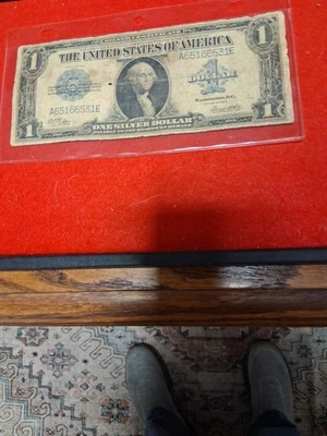 1923 US $1 Silver Certificate, VERY LOW GRADE - Image 1 of 4