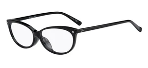 Christian Dior CD3285F Black Cateye Plastic Eyeglass 55-13-140 - Picture 1 of 1