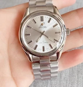 ENICAR Classic Unisex Mechanical Manual Winding Watch 36mm - Picture 1 of 7
