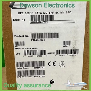 NEW P18434-B21 P18478-001 HPE 960GB SATA 6G 2.5" MU SSD Gen10 Solid State Drive - Picture 1 of 3