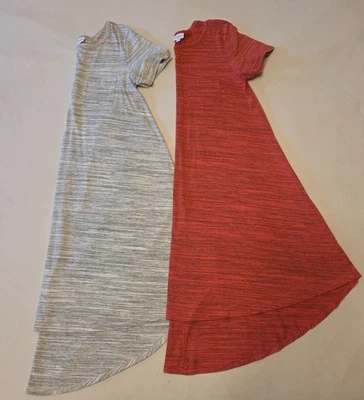Lularoe Carly качели стиль платья высоты/низкой W/карман Sz S футболка стиль лот из 2 - Изображение 1 из 4