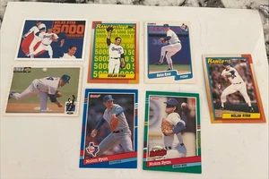 Lot Of (7) Nolan Ryan Baseball Cards - Picture 1 of 2