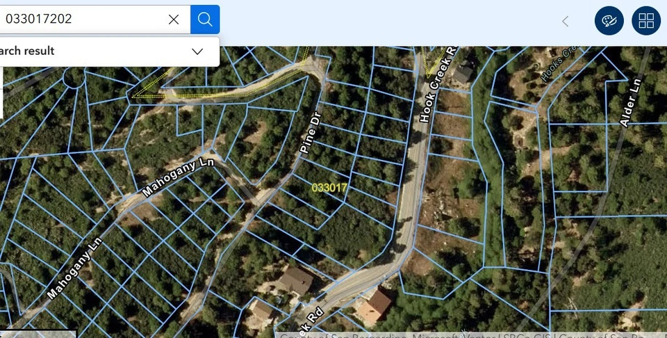 California Land Near Lake Arrowhead - Cedar Glen Caoba 92321 - Lote Vacante Foto 1 de 4