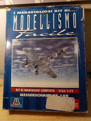 ITALERI KIT MONTAGGIO 1/72 MESSERSCHMITT BF-109 - Immagine 1 di 4