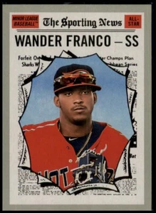 2019 Topps Heritage Sporting News All-Stars Wander Franco #190 (RC) - Picture 1 of 2