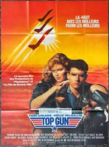 Top Gun ORIGINAL French Grande Movie Movie Film Poster Tom Cruise 1986 - Imagen 1 de 9