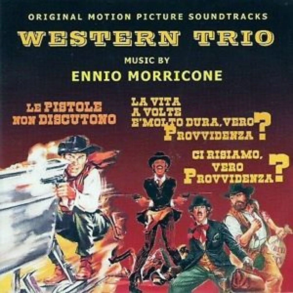 Ennio Morricone: Western Trio (New/Sealed CD) Le Pistole Non Discutono etc - image 1 of 1
