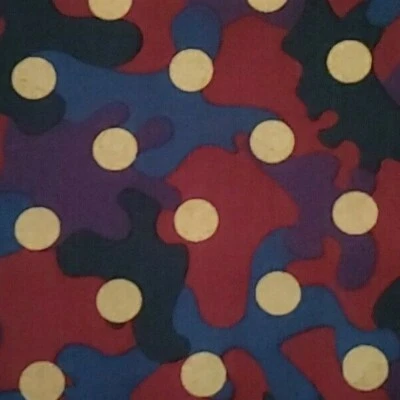 Tela de camuflaje glamo puntos metálicos QUERIDA STELLA colchas algodón por yarda por yarda Foto 1 de 3