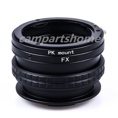 Macro focusing helicoid Pentax PK Lens to Fujifilm Fuji FX x-mount Tube adapter - Image 1 of 3