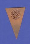 c1910s L51 tobacco leather pennant shaped  LASALLE SEMINARY