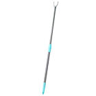 Retractable Wardrobe Pole with Utility Hook & Clothes Fork