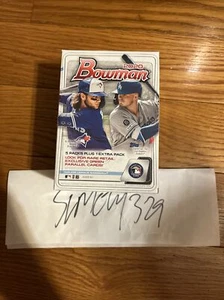 New MLB Topps 2020 Bowman Baseball Trading Card BLASTER Box 5 Packs + 1 Extra - Picture 1 of 4