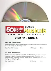 c.1930s Abbott & Costello, Bing Crosby, Cyd Charisse, Gene Autry; Movie Musicals - Picture 1 of 3