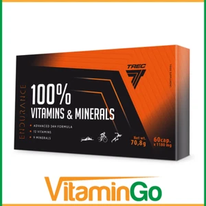 TREC NUTRITION RESISTENCIA 100% ALTA POTENCIA VITAMINAS Y MINERALES | 30 días de suministro - Imagen 1 de 2