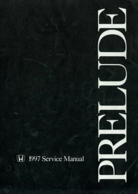 Honda Prelude 1997 taller manual de reparación libro motor transmisión eléctrico Foto 1 de 4