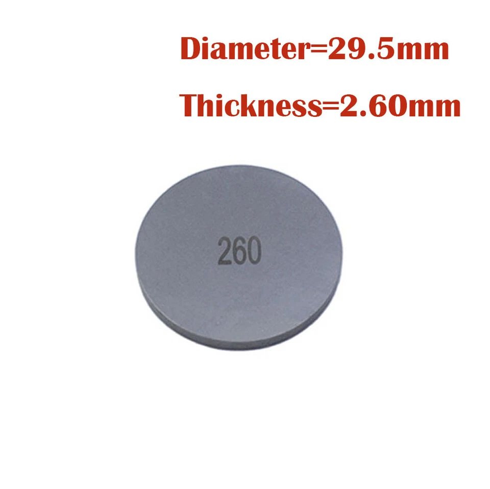 29.5mm Valve Shim Thickness 2.6mm for SUZUKI GS 450  500 GS550 750 850 1100 1000 Foto 1 de 1