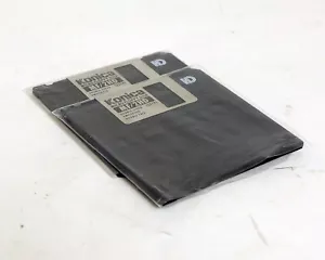 Konica MF 2HD Double Sided 3.5 3 1/2 Micro Floppy Discs 2x 135 TPI - Picture 1 of 1