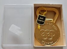 Vintage authentisches Deutschland München 1972 Olympische Spiele Gold Metall Flaschenöffner