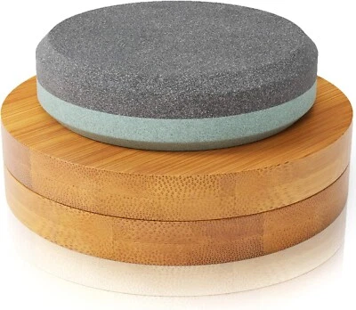 Sharp Pebble Puck/Disk - Axe/Hatchet Large Sharpening Stone - Whetstone Blade - Image 1 of 4