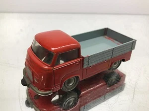 SCHUCO 1049 FORD FK 1000 MICRO RACER WIND UP ORIGINAL -RED L11.5cm- FAIR - 434 - Imagen 1 de 10
