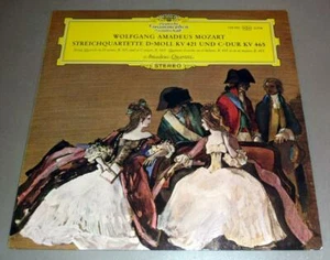 AMADEUS QUARTETT LP - MOZART d-moll KV421/c-dur KV465 - Picture 1 of 1