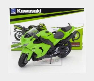 1:12 NEWRAY Kawasaki Ninja Zx-10R 2006 Green Black NY42443i-ZX Model - Picture 1 of 2