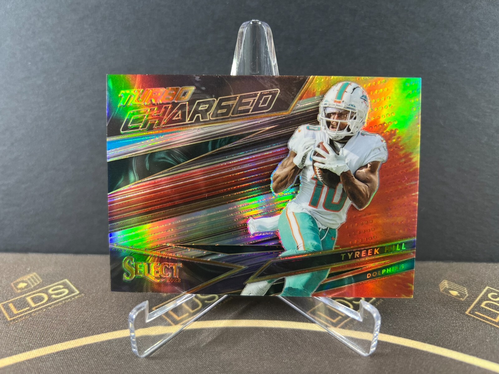 2022 Select Football Tyreek Hill Turbo Charged Tie Dye /25