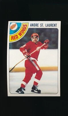 1978-79 Topps #32 Andre St. Laurent * Center * Detroit Red Wings * NM * - Image 1 of 2