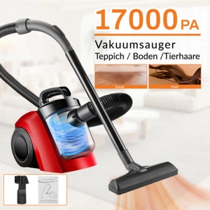 Handstaubsauger Zyklon-Bodenstaubsauger HEPA-Filter Staubsauger beutellos 1000W - Bild 1 von 19