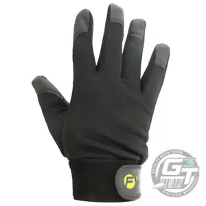 Friction DG Disc Golf Gloves - Left - Right - Pair - ALL SIZES - BLACK - Picture 1 of 6